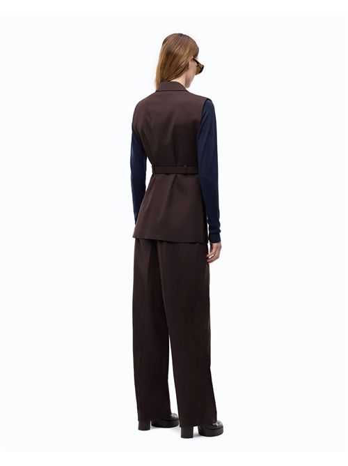 Giacca gilet aperta ai lati con cintura PINKO | 107727A3MS/M04